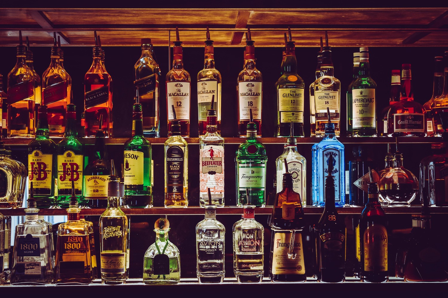 Ambiance de bar élégant